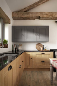 traditional wooden kitchen design in birmingham